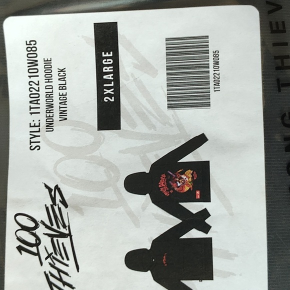 Black Graphic Hoodie - Picture 4 of 7